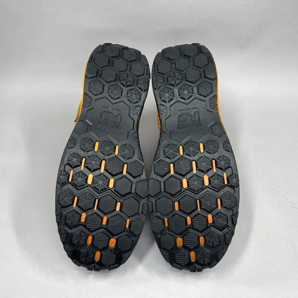Timberland Pro Boots Mens 13 Reaxion Athletic Hiker Wateproof Composite Toe Work